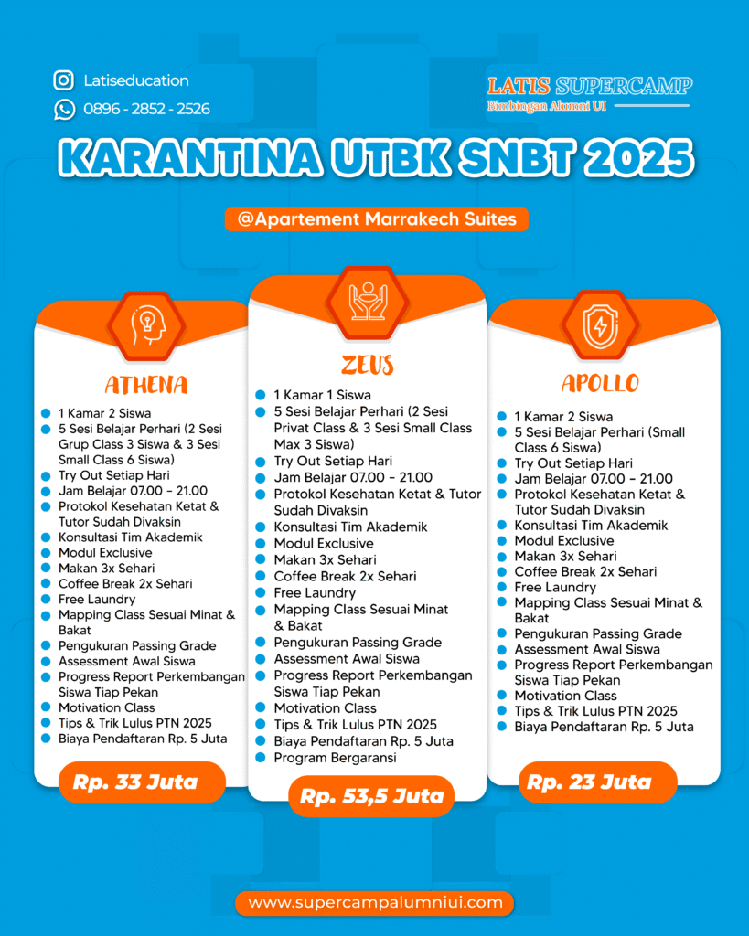 bimbel utbk, bimbel sbmptn, karantina ui, bimbel alumni ui, bimbel masuk ptn, les snbt, Bimbel SIMAK UI, bimbel karantina, Bimbel intensif UTBK, les privat utbk, bimbel snbt, les privat sbmptn, Bimbel Intensif, les sbmptn, bimbel ptn, Bimbel kedokteran online, Bimbel simak ui s2, Bimbel SBMPTN Online, Bimbel Intensif SBMPTN, les privat snbt, supercamp ui, supercamp snbt, karantina utbk, bimbel supercamp, karantina snbt