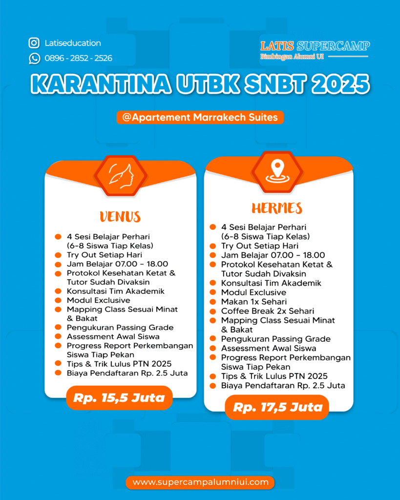 bimbel utbk, bimbel sbmptn, karantina ui, bimbel alumni ui, bimbel masuk ptn, les snbt, Bimbel SIMAK UI, bimbel karantina, Bimbel intensif UTBK, les privat utbk, bimbel snbt, les privat sbmptn, Bimbel Intensif, les sbmptn, bimbel ptn, Bimbel kedokteran online, Bimbel simak ui s2, Bimbel SBMPTN Online, Bimbel Intensif SBMPTN, les privat snbt, supercamp ui, supercamp snbt, karantina utbk, bimbel supercamp, karantina snbt