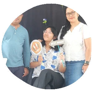 foto siswa supercamp maria gratiana bersama orang tua