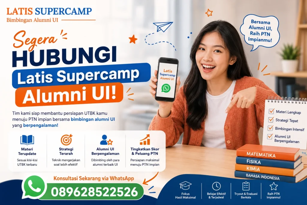 Segera Hubungi Latis Supercamp Alumni UI!