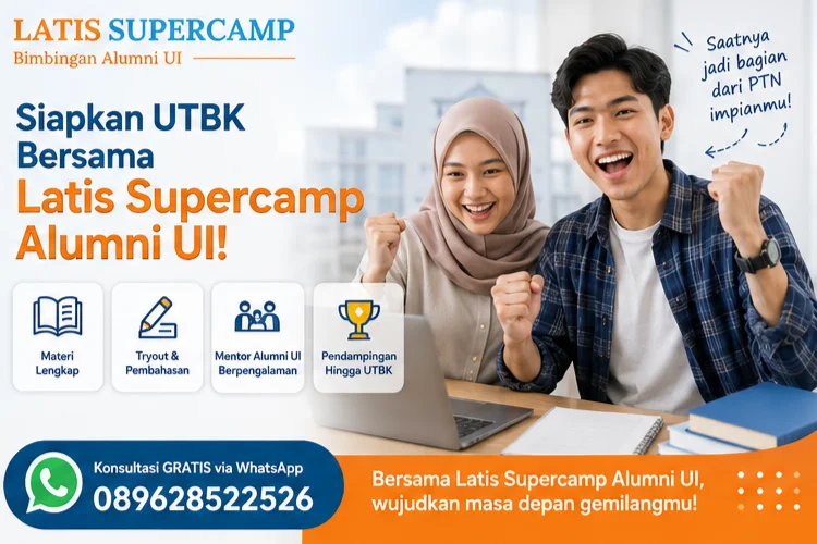 Siapkan UTBK Bersama Latis Supercamp Alumni UI!