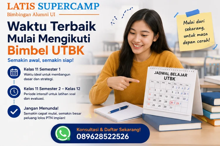 Kapan Waktu Terbaik Mulai Mengikuti Bimbel UTBK?