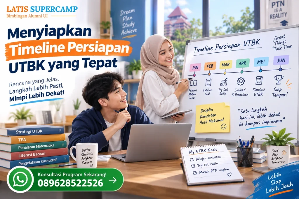 Bagaimana Timeline Persiapan UTBK yang Bisa Digunakan?
