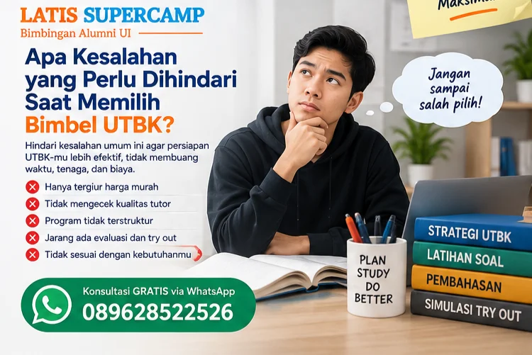 Apa Kesalahan yang Perlu Dihindari Saat Memilih Bimbel UTBK?