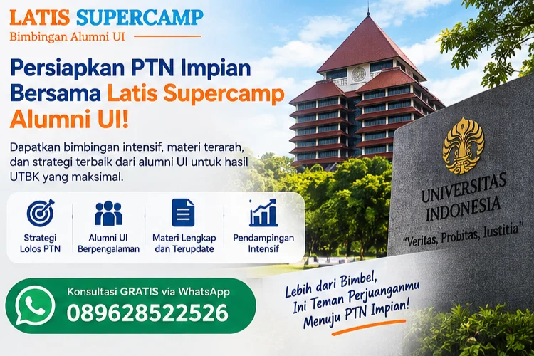 Persiapkan PTN Impian Bersama Latis Supercamp Alumni UI!
