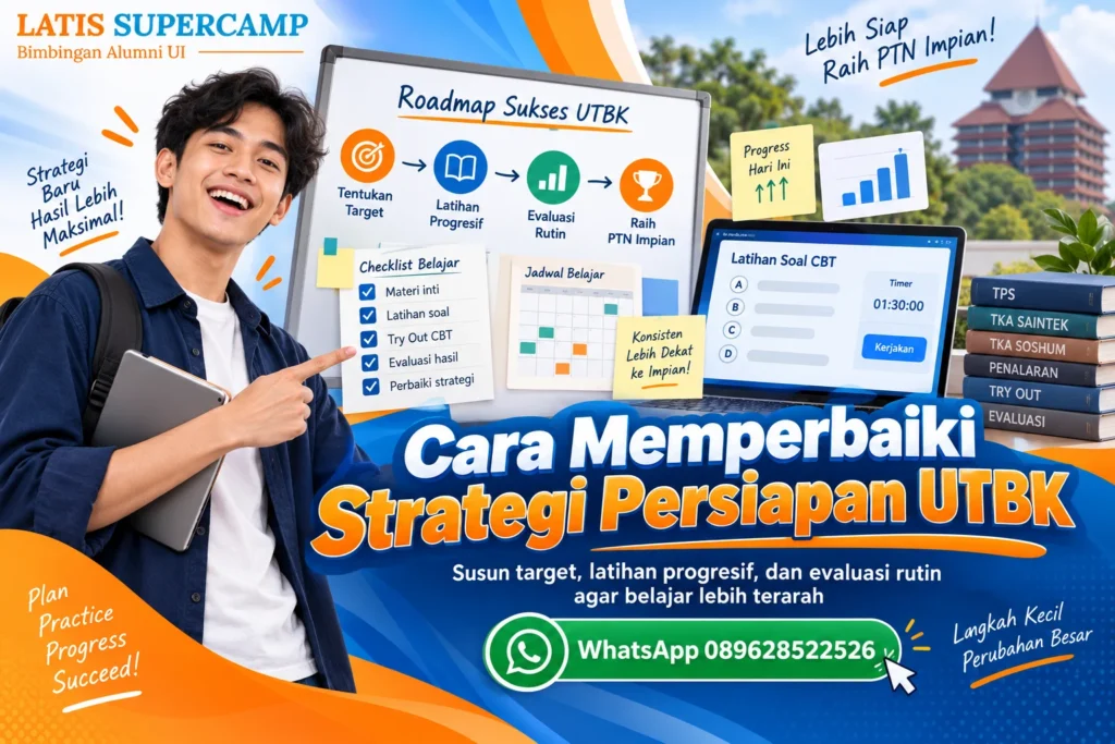 Bagaimana Cara Memperbaiki Strategi Persiapan UTBK?