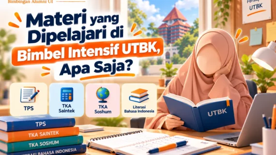 Materi yang Dipelajari di Bimbel Intensif UTBK, Apa Saja?