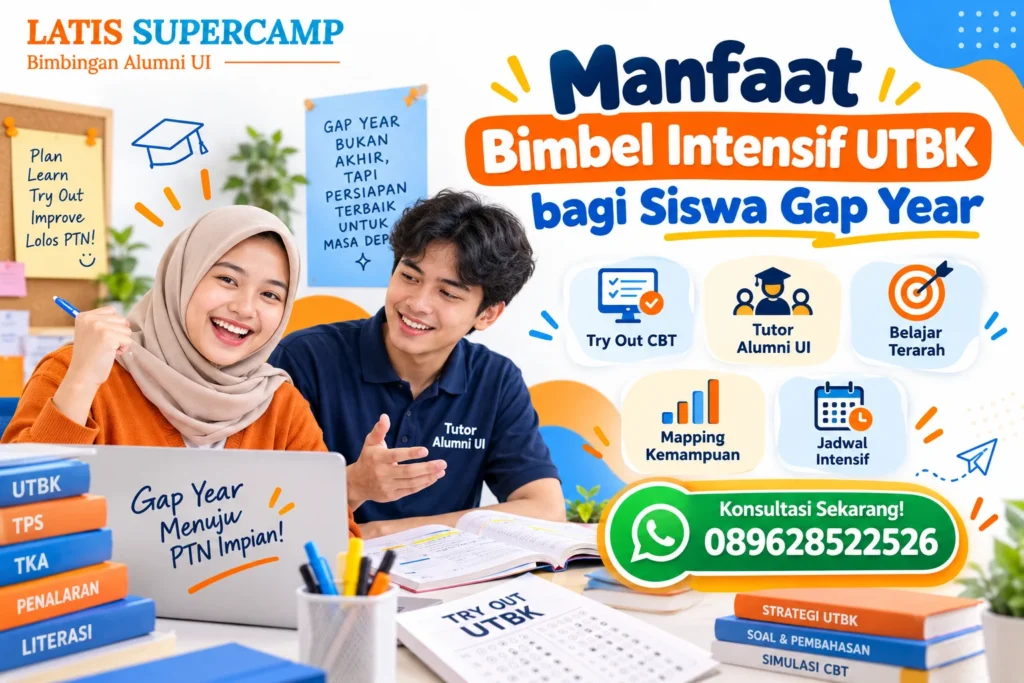 Apa Manfaat Bimbel Intensif UTBK bagi Siswa Gap Year?