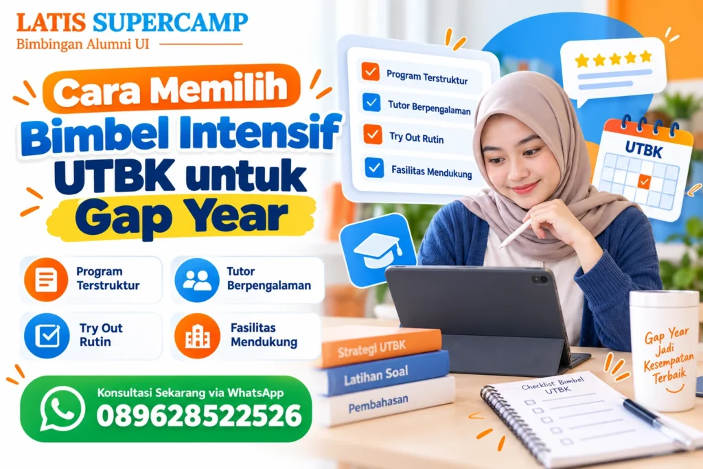 Bagaimana Cara Memilih Bimbel Intensif UTBK untuk Gap Year?