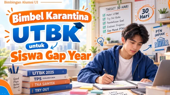 Bimbel Karantina UTBK untuk Siswa Gap Year