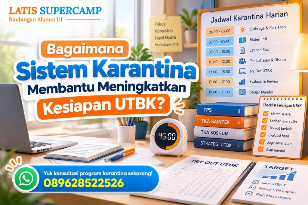 Bagaimana Sistem Karantina Membantu Meningkatkan Kesiapan UTBK?