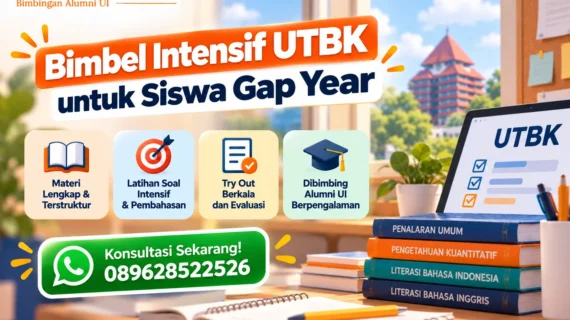 Bimbel Intensif UTBK untuk Siswa Gap Year